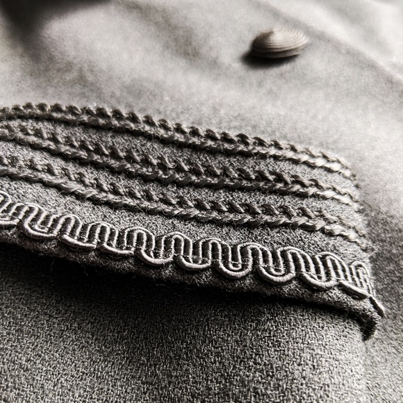 Kasper ASL Black Vintage Wool Blazer - Picture 11 of 15